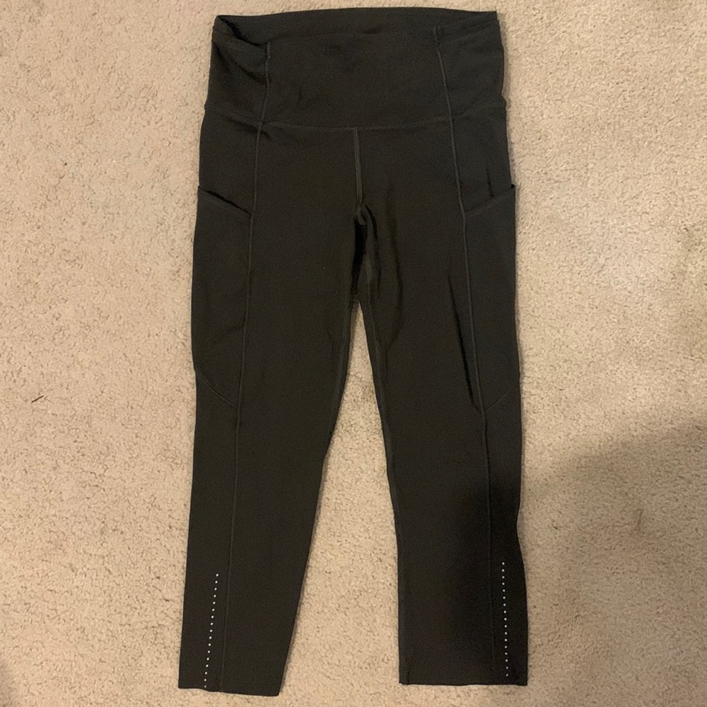 Lululemon fast and free cropped